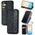 Custodia per telefono in pelle magnetica pressata a griglia cubica per Samsung Galaxy S24+ 5G (nera) Custodia per telefono in pelle magnetica pressata a griglia cubica per Samsung Galaxy S24+ 5G (nera)