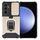 Per Samsung Galaxy S24 5G Camera Shield Card Slot PC+TPU Custodia per telefono (Oro) Per Samsung Galaxy S24 5G Camera Shield Card Slot PC+TPU Custodia per telefono (Oro)