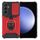 Per Samsung Galaxy S24+ 5G Camera Shield Card Slot PC+TPU Custodia per telefono(Rosso) Per Samsung Galaxy S24+ 5G Camera Shield Card Slot PC+TPU Custodia per telefono(Rosso)