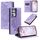 Custodia per telefono in pelle magnetica in rilievo con totem per Samsung Galaxy S21 Ultra 5G (viola) Custodia per telefono in pelle magnetica in rilievo con totem per Samsung Galaxy S21 Ultra 5G (viola)