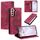 Custodia per telefono in pelle magnetica goffrata Totem per Samsung Galaxy S23+ 5G (rossa) Custodia per telefono in pelle magnetica goffrata Totem per Samsung Galaxy S23+ 5G (rossa)