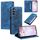 Custodia per telefono in pelle magnetica goffrata Totem per Samsung Galaxy S23 FE 5G (blu) Custodia per telefono in pelle magnetica goffrata Totem per Samsung Galaxy S23 FE 5G (blu)