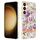 Per Samsung Galaxy S24+ 5G Custodia per telefono in TPU IMD serie Fiori e piante con supporto ad anello (peonia viola) Per Samsung Galaxy S24+ 5G Custodia per telefono in TPU IMD serie Fiori e piante con supporto ad anello (peonia viola)