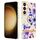 Per Samsung Galaxy S24 5G Custodia per telefono in TPU IMD serie Fiori e piante con supporto ad anello (Begonia viola) Per Samsung Galaxy S24 5G Custodia per telefono in TPU IMD serie Fiori e piante con supporto ad anello (Begonia viola)