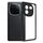 Per vivo iQOO 12 Pro TPU satinato + custodia per telefono PC trasparente (nera) Per vivo iQOO 12 Pro TPU satinato + custodia per telefono PC trasparente (nera)