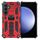 Per Samsung Galaxy S24+ 5G Armor antiurto TPU + custodia magnetica per PC con supporto (rosso)