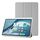 Custodia per tablet in pelle tripla acrilica trasparente per Huawei Matepad 11 Pro 2022 (grigio) Custodia per tablet in pelle tripla acrilica trasparente per Huawei Matepad 11 Pro 2022 (grigio)