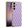 Per Samsung Galaxy S24+ 5G GKK modello rombo galvanico custodia per telefono in PU semplice (viola) Per Samsung Galaxy S24+ 5G GKK modello rombo galvanico custodia per telefono in PU semplice (viola)