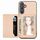 Custodia per telefono con blocco RFID per porta carte magnetiche in fibra di carbonio Samsung Galaxy S24 5G (cachi) Custodia per telefono con blocco RFID per porta carte magnetiche in fibra di carbonio Samsung Galaxy S24 5G (cachi)