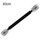 Cavo coassiale RF piatto passante per finestra/porta Prolunga coassiale RF UHF 50 Ohm, lunghezza: 40 cm (femmina a femmina)