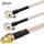 Cavo di prolunga antenna WiFi SMA femmina a 2 TS9 R Cavo adattatore di prolunga RG316 (30 cm)