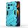 Per vivo iQOO 12 5G Punk Armor 2 in 1 PC + custodia per telefono TPU con supporto (blu) Per vivo iQOO 12 5G Punk Armor 2 in 1 PC + custodia per telefono TPU con supporto (blu)