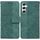 Custodia per telefono in pelle goffrata geometrica per Samsung Galaxy S24 5G (verde) Custodia per telefono in pelle goffrata geometrica per Samsung Galaxy S24 5G (verde)