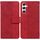 Custodia per telefono in pelle goffrata geometrica per Samsung Galaxy S24 5G (rossa) Custodia per telefono in pelle goffrata geometrica per Samsung Galaxy S24 5G (rossa)