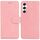 Per Samsung Galaxy S24 5G Skin Feel Custodia in pelle flip in puro colore (rosa) Per Samsung Galaxy S24 5G Skin Feel Custodia in pelle flip in puro colore (rosa)