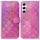 Custodia per telefono in pelle colorata con fibbia magnetica per Samsung Galaxy S24 5G (rosa) Custodia per telefono in pelle colorata con fibbia magnetica per Samsung Galaxy S24 5G (rosa)
