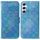 Custodia per telefono in pelle colorata con fibbia magnetica per Samsung Galaxy S24 5G (blu) Custodia per telefono in pelle colorata con fibbia magnetica per Samsung Galaxy S24 5G (blu)