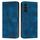 Custodia per telefono in pelle Dream Triangle per Samsung Galaxy S24 con cordino lungo (blu) Custodia per telefono in pelle Dream Triangle per Samsung Galaxy S24 con cordino lungo (blu)