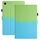 Custodia per tablet in pelle intelligente con gradiente di cucitura per Samsung Galaxy Tab A9+ (verde blu) Custodia per tablet in pelle intelligente con gradiente di cucitura per Samsung Galaxy Tab A9+ (verde blu)