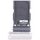 Vassoio scheda SIM per Samsung Galaxy S23 FE SM-S711B (Argento)