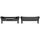 Per Honor Watch 4 TMA-L19 1 paio di connettori per cinturino in metallo (nero) Per Honor Watch 4 TMA-L19 1 paio di connettori per cinturino in metallo (nero)