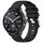 Per cinturino in silicone con superficie lucida Xiaomi Watch S3 (nero)