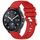 Per cinturino in silicone con superficie lucida Xiaomi Watch S3 (rosso)