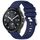Per cinturino in silicone con superficie lucida Xiaomi Watch S3 (blu scuro) Per cinturino in silicone con superficie lucida Xiaomi Watch S3 (blu scuro)