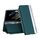 Per OPPO Find N3 Custodia per telefono in pelle ad adsorbimento elettrolitico laterale con slot per penna (verde) Per OPPO Find N3 Custodia per telefono in pelle ad adsorbimento elettrolitico laterale con slot per penna (verde)