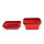 Vassoio magnetico pieghevole quadrato in silicone per piccole parti e strumenti (rosso) Vassoio magnetico pieghevole quadrato in silicone per piccole parti e strumenti (rosso)