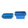 Vassoio magnetico pieghevole quadrato in silicone per piccole parti e strumenti (blu) Vassoio magnetico pieghevole quadrato in silicone per piccole parti e strumenti (blu)