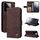 Per Xiaomi 14 Pro Skin Feel Life Tree Custodia in pelle con bottoni in metallo (marrone) Per Xiaomi 14 Pro Skin Feel Life Tree Custodia in pelle con bottoni in metallo (marrone)
