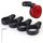 Per supporto per bicicletta fanale posteriore riflettente nascosto Airtag (rosso) Per supporto per bicicletta fanale posteriore riflettente nascosto Airtag (rosso)