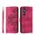 Custodia a portafoglio in pelle con fiori in rilievo per Samsung Galaxy S24+ 5G (vino rosso) Custodia a portafoglio in pelle con fiori in rilievo per Samsung Galaxy S24+ 5G (vino rosso)