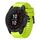 Per cinturino in silicone a sgancio rapido Garmin Fenix 7X Pro 51mm 26mm (verde lime)