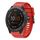 Per cinturino in silicone a sgancio rapido Garmin Fenix 6X 26mm (rosso)