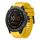 Per cinturino in silicone a sgancio rapido Garmin Fenix 6X Pro da 26 mm (giallo) Per cinturino in silicone a sgancio rapido Garmin Fenix 6X Pro da 26 mm (giallo)