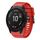 Per cinturino in silicone a sgancio rapido Garmin Fenix 6X Sapphire da 26 mm (rosso) Per cinturino in silicone a sgancio rapido Garmin Fenix 6X Sapphire da 26 mm (rosso)