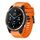 Per cinturino in silicone a sgancio rapido Garmin Quatix 7 Pro da 22 mm (arancione)