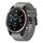 Per cinturino in silicone a sgancio rapido Garmin Quatix 7 Pro da 22 mm (grigio)