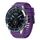 Per cinturino in silicone a sgancio rapido Garmin MARQ Captain Gen 2 da 22 mm (viola) Per cinturino in silicone a sgancio rapido Garmin MARQ Captain Gen 2 da 22 mm (viola)