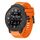 Per cinturino in silicone a sgancio rapido Garmin Instinct Crossover Solar da 22 mm (arancione) Per cinturino in silicone a sgancio rapido Garmin Instinct Crossover Solar da 22 mm (arancione)