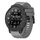 Per cinturino in silicone a sgancio rapido Garmin Instinct Crossover Solar da 22 mm (grigio) Per cinturino in silicone a sgancio rapido Garmin Instinct Crossover Solar da 22 mm (grigio)