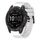 Per cinturino in silicone a sgancio rapido Garmin Fenix 7 Sapphire Solar da 22 mm (bianco) Per cinturino in silicone a sgancio rapido Garmin Fenix 7 Sapphire Solar da 22 mm (bianco)
