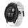 Per cinturino in silicone a sgancio rapido Garmin Instinct 2 da 22 mm (bianco)