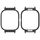 Per Redmi Watch 4 Custodia protettiva per orologio con struttura in metallo (nera) Per Redmi Watch 4 Custodia protettiva per orologio con struttura in metallo (nera)
