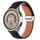 Cinturino per orologio in vera pelle con fibbia pieghevole da 20 mm (nero + argento) Cinturino per orologio in vera pelle con fibbia pieghevole da 20 mm (nero + argento)