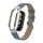 Custodia in metallo integrata per Xiaomi Mi Band 8 + cinturino in pelle di bambù (grigio argento) Custodia in metallo integrata per Xiaomi Mi Band 8 + cinturino in pelle di bambù (grigio argento)