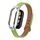 Custodia in metallo integrata per Xiaomi Mi Band 8 + cinturino in pelle in microfibra a doppio chiodo (verde erba) Custodia in metallo integrata per Xiaomi Mi Band 8 + cinturino in pelle in microfibra a doppio chiodo (verde erba)