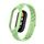 Per custodia in metallo integrata Xiaomi Mi Band 8 + cinturino per orologio a tre sfere (verde matcha)